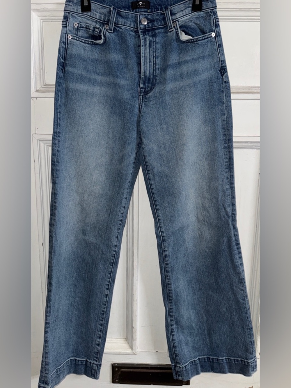 7 For All Mankind Wide Leg Jeans THE JO Jean